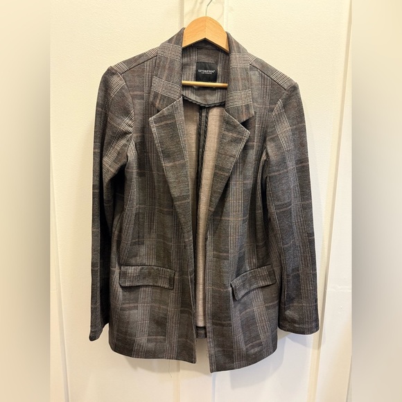 Liverpool Jackets & Blazers - LIVERPOOL LOS ANGELES | Houndstooth Plaid Boyfriend Blazer | Size M